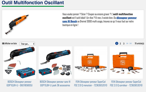 Outil Multifonction Oscillant