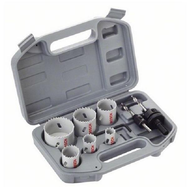 BOSCH Coffret électricien 9 pièces scies-trépans - 2608580868