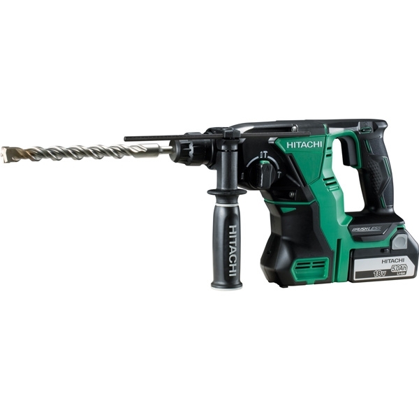 HITACHI Perforateur burineur SDS-Plus 18V 5Ah - DH 18DBL 5A