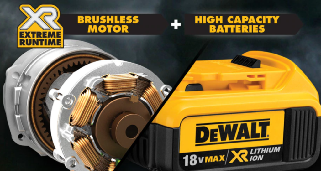 Moteur Brushless et Batterie Li-Ion