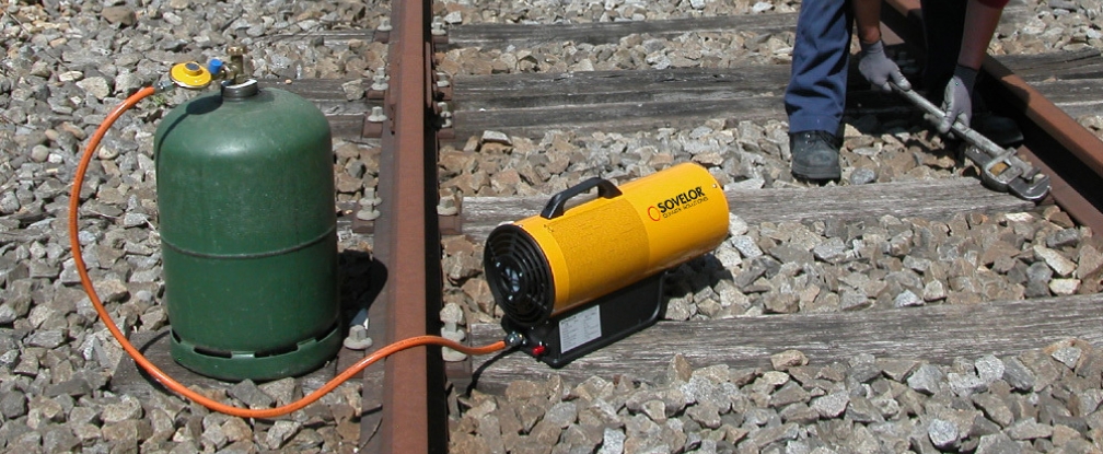 Chauffage de chantier, ventilateur de chantier