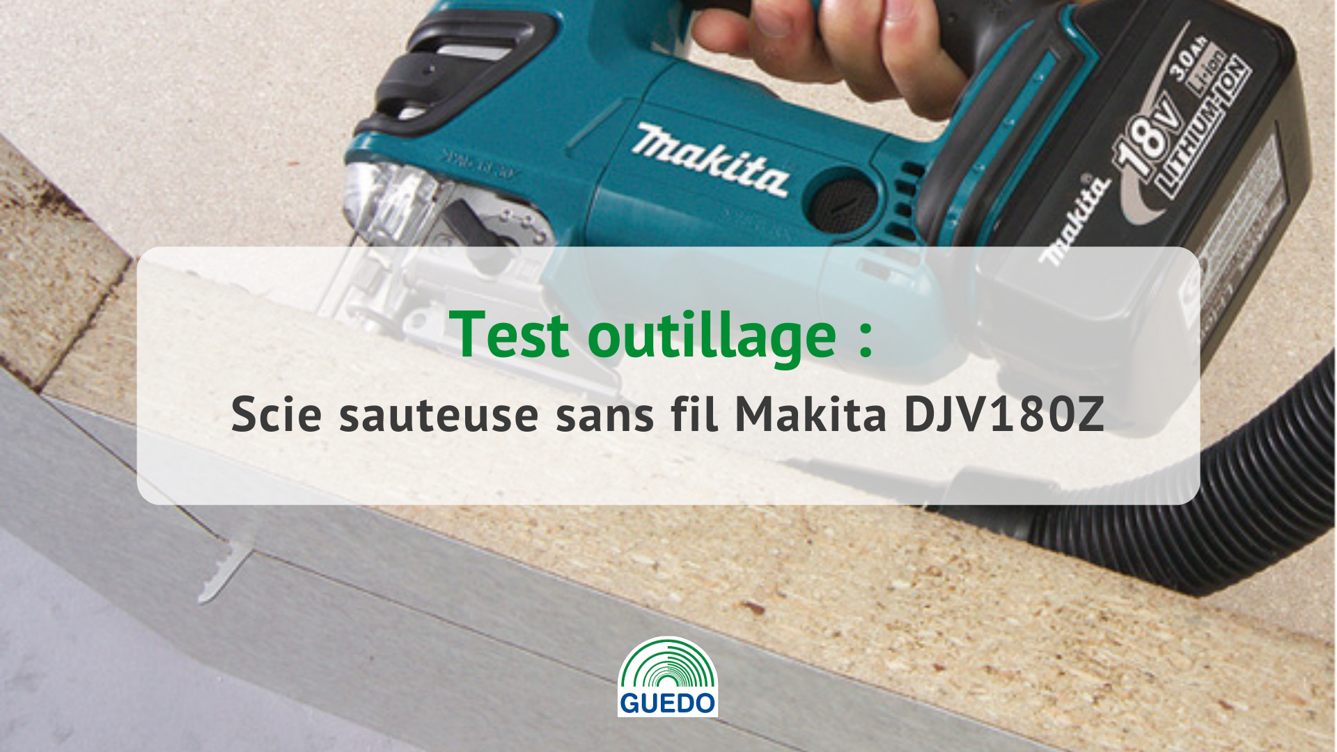 Makita DJV184Z Scie sauteuse 18V Li-ion - Clickoutil