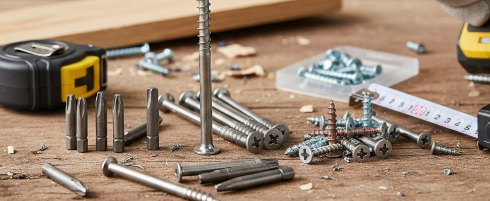 Embouts vissage bardage