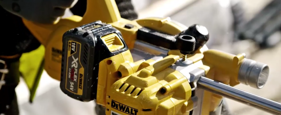 chantier du futur avec la gamme XR Flexvolt de chez Dewalt