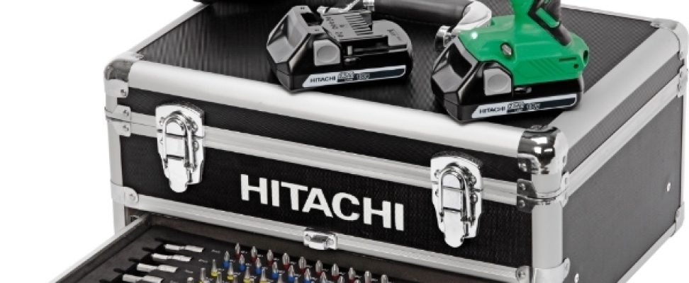Perceuse visseuse Hitachi 18v avec 100 accessoires