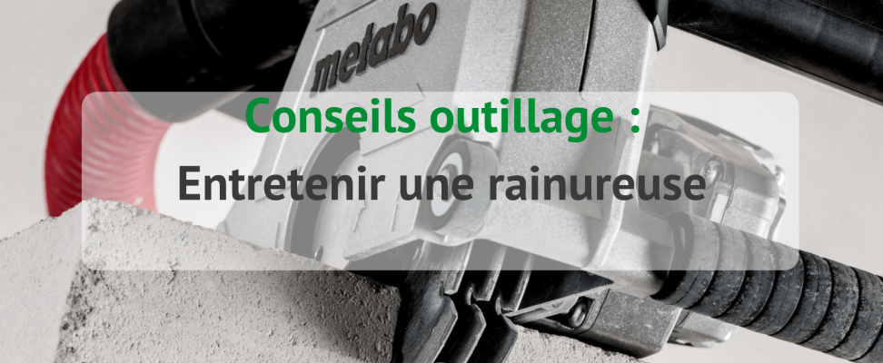 Rainureuse professionnelle