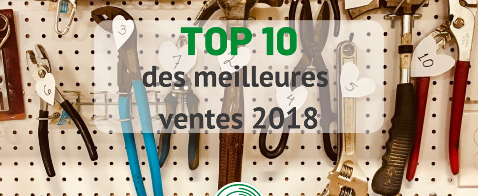 Top 10 des meilleures ventes 2018