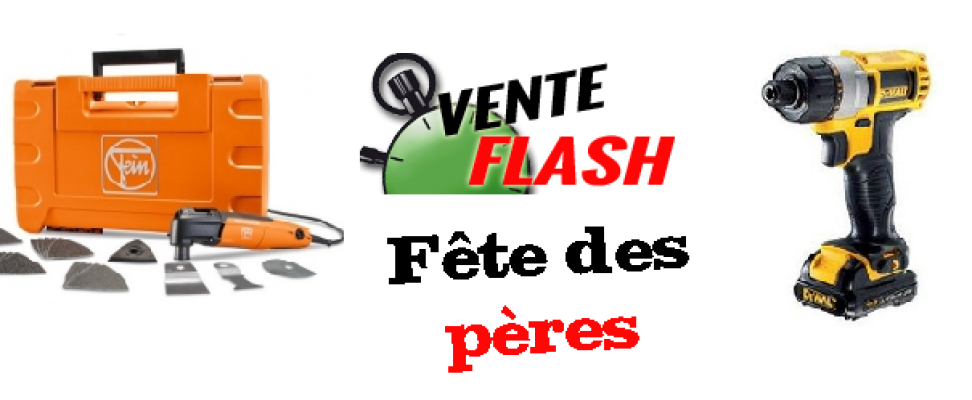 Vente flash fête des père