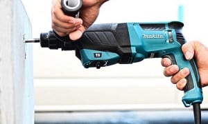 Perforateur burineur SDS-plus : travaux de perçage et burinage