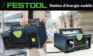 Festool | SYS-PowerStation : Station d'énergie mobile | Guedo Outillage