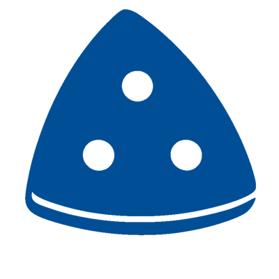 Abrasifs triangulaires pour ponceuse delta
