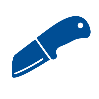 Couteau de travail pour le chantier