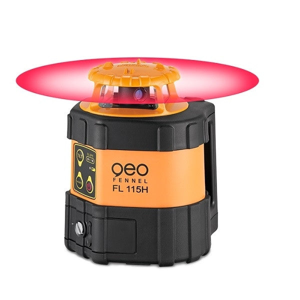 Pack laser rotatif auto h ø900m fl115h, cellule de réception, trépied, mire 211001-s01 geo fennel