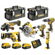 Pack 6 outils 18v li-ion (3x5ah) dck623p3 dewalt