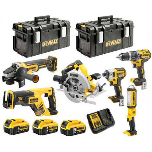 Pack 6 outils 18v li-ion (3x5ah) dck623p3 dewalt
