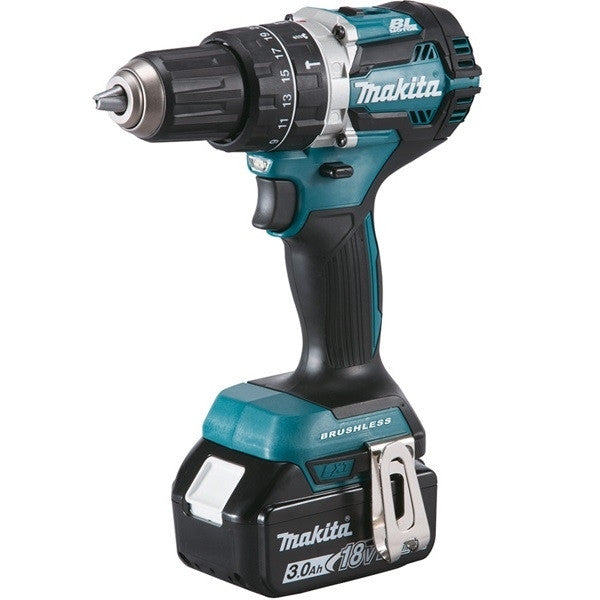 Perceuse à percussion 18v lxt 3x3 ah en makpac dhp484rf3j makita