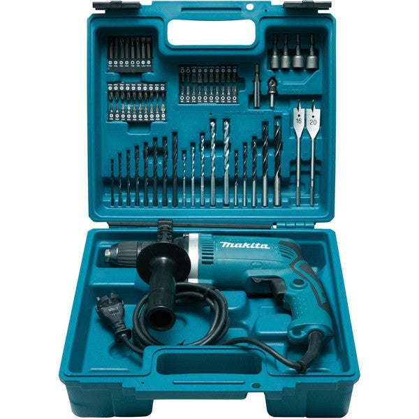 Perceuse à percussion électrique 710w hp1631kx3 makita