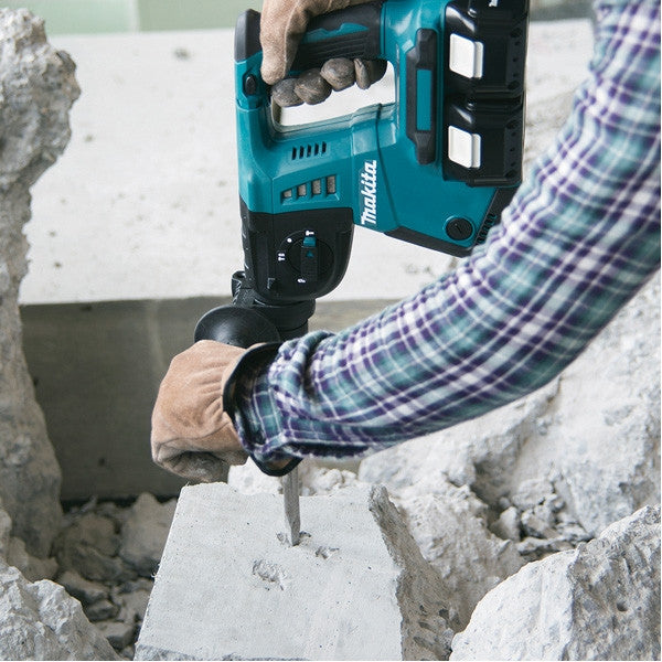 Perfo-burineur sds-plus 36v lxt 4x5 ah en makpac dhr264pt4j makita