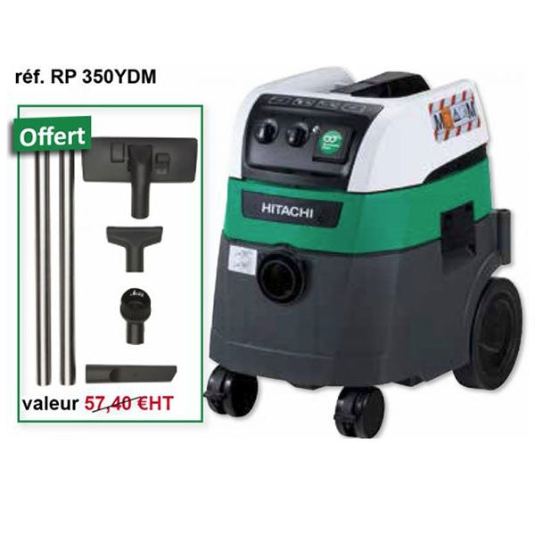 Aspirateur 30l classe m 1200w rp350ydm hikoki hitachi