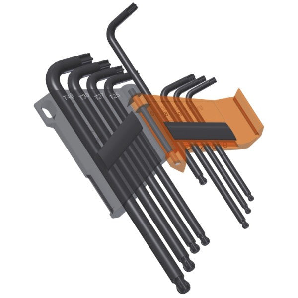 Jeu de 8 clé mâles pour vis torx longues 97btxl/sc8 000970364 beta