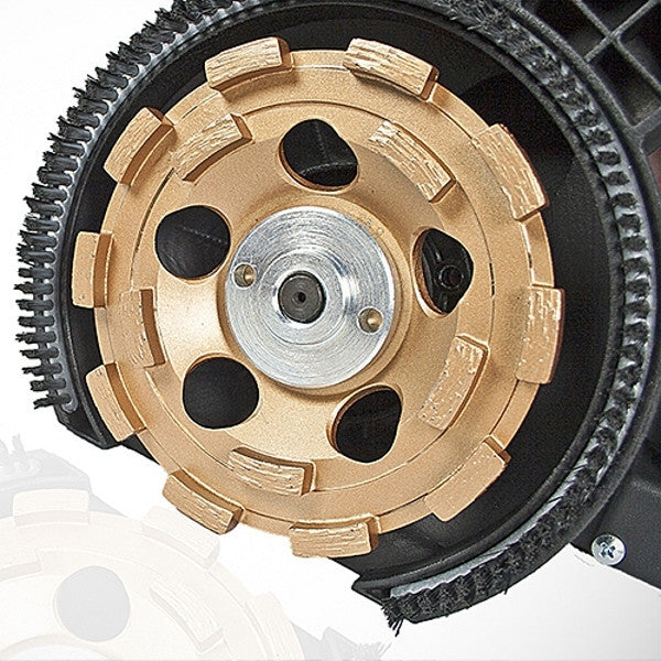 Ponceuse à béton ø125mm 1800w ebs1802 diam industries