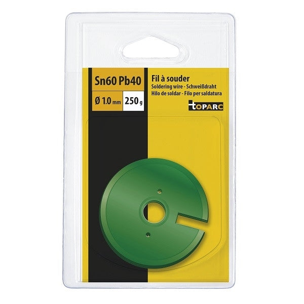 Bobine d'étain 60% ø1.0mm sn60 pb40 047112 gys