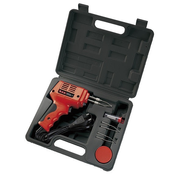 Pistolet de soudure 100w, coffret & accessoires 040397 gys