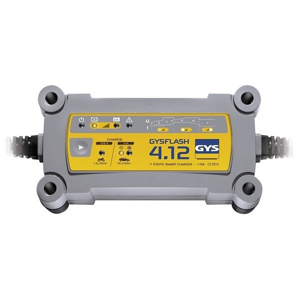 Chargeur de batteries plomb 12v gysflash 4.12 029422 gys
