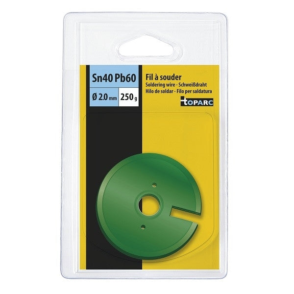 Bobine d'étain 40% ø2.0mm sn40 pb60 047136 gys