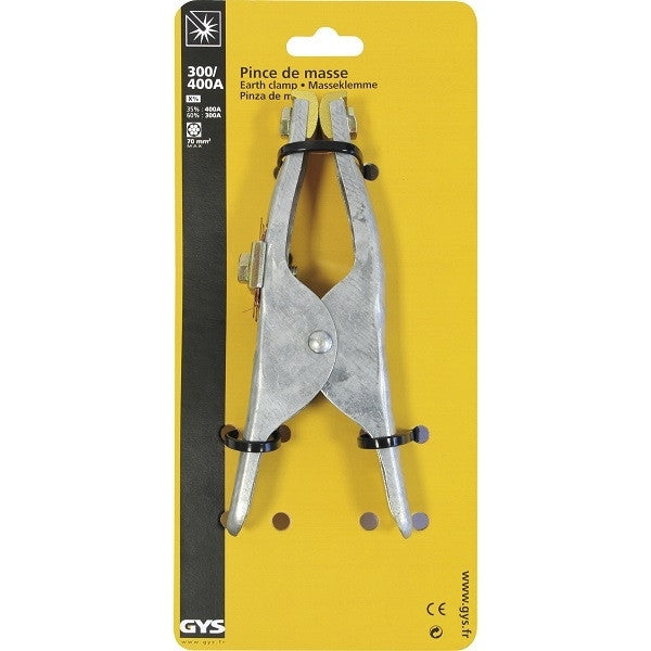 Pince de masse croco t400.70 400a 043206 gys