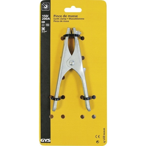 Pince de masse croco a200.35 200a 043107 gys