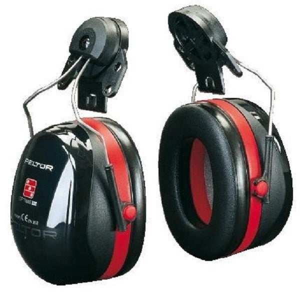 Coquilles anti-bruit noires pour casque peltor optime iii h540p3 3m