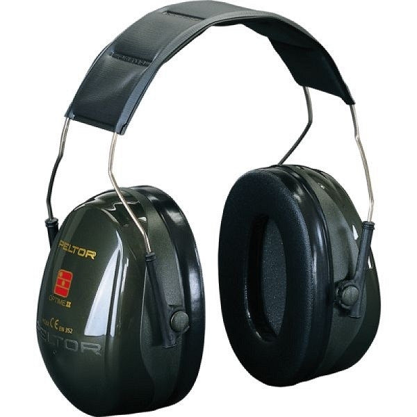 Casque anti-bruit serre-tête vert peltor optime ii h520a 3m