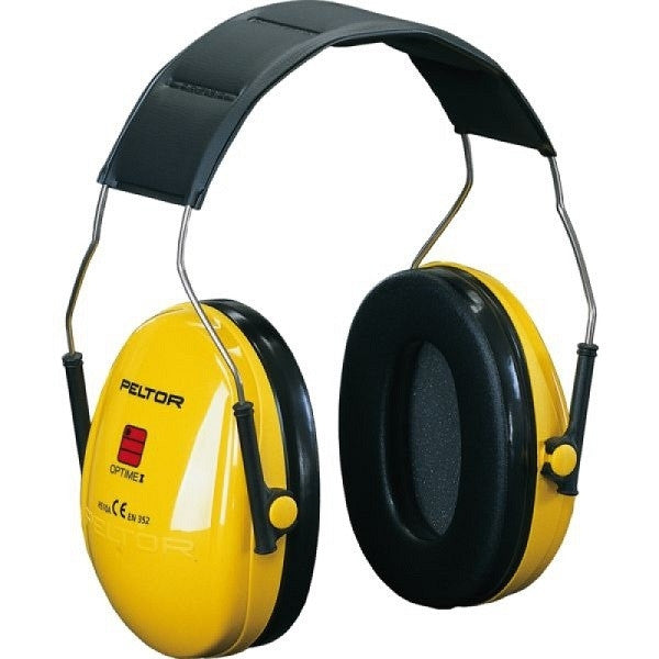 Casque anti-bruit serre-tête jaune peltor optime i h510a 3m