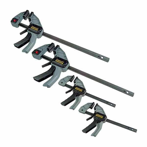 Lot de 4 serre-joints fatmax avec fonction écarteur fmht0-83243 stanley