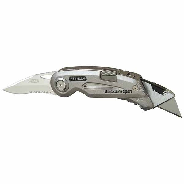 Couteau de poche multi-lames sport quickslide 0-10-813 stanley