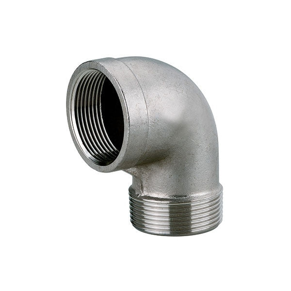 Raccord coudé 1 1/2" en acier inoxydable 0903064838 metabo