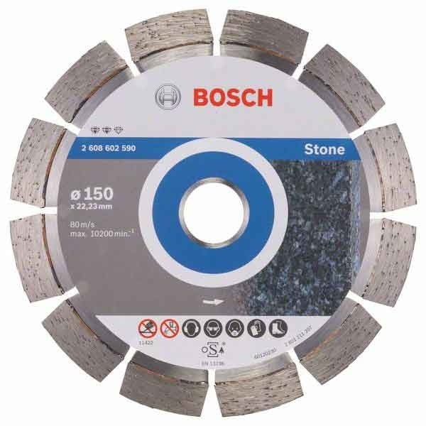 Disques à tronçonner diamantés spécial pierre expert for stone bosch