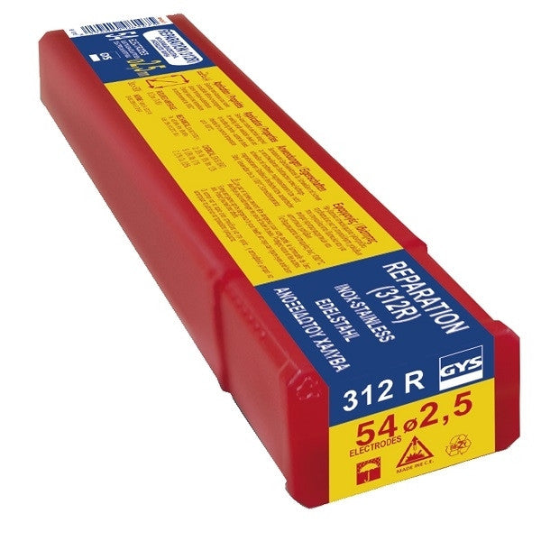 Électrodes acier inoxydable 312r gys