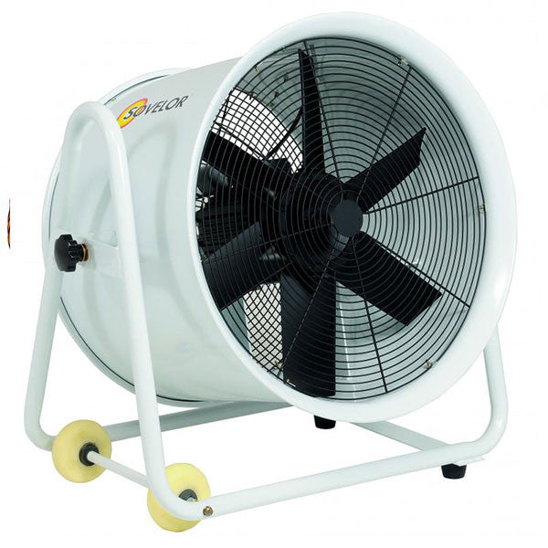 Ventilateur extracteur hélicoïde mobile 14400 m³/h v650 sovelor