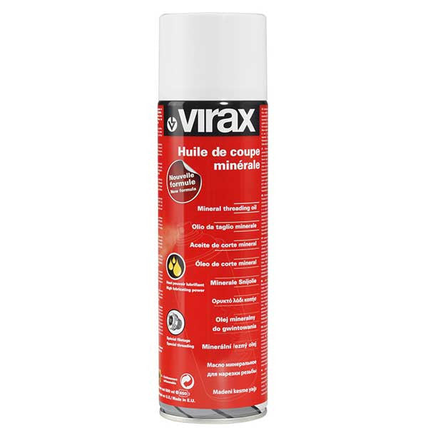 Huile de coupe minérale en aérosol 500ml 110200 virax