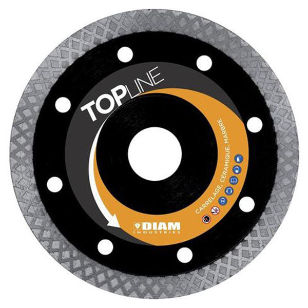 Disque diamant grès cérame ø125 fc90125 diam industries