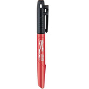 Marqueur inkzall noir pointe fine 48223100 milwaukee
