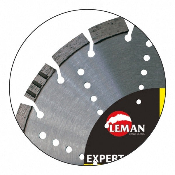Disque diamant asphalte, béton armé ø350mm 410 leman