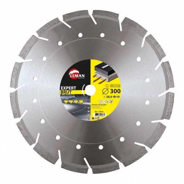 Disque diamant asphalte, béton armé ø300mm 310 leman