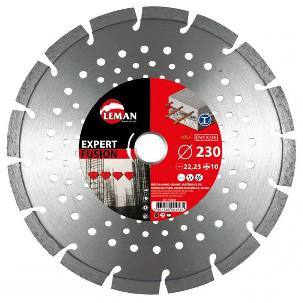 Disque diamant destructor ø230 720230 leman