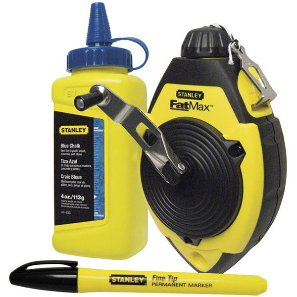 Kit cordeau traceur 30m fatmax 0-47-681 stanley