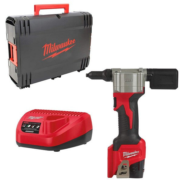 Riveteuse sans fil 12v 2.0ah m12 bprt-201x 4933464405 milwaukee