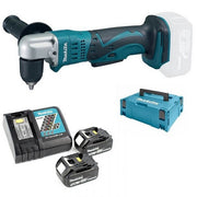 Perceuse visseuse d'angle 18v lxt 2x5 ah en makpac dda351rtj makita