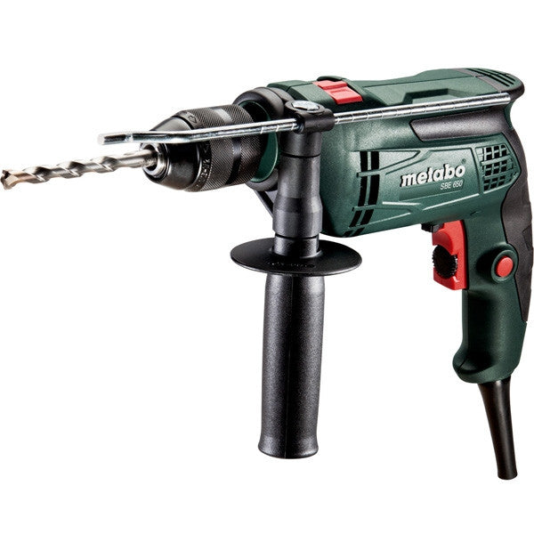 Perceuse à percussion 650w sbe650 600742500 metabo